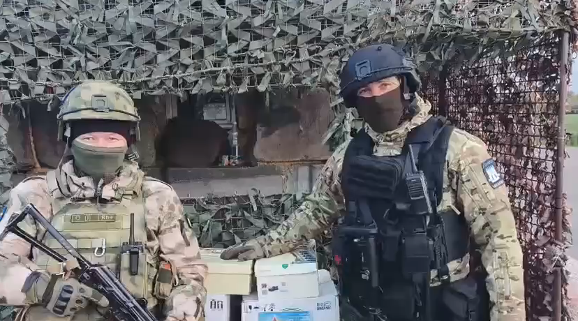 Военнослужащие из зоны СВО поблагодарили невинномысцев за посылки.