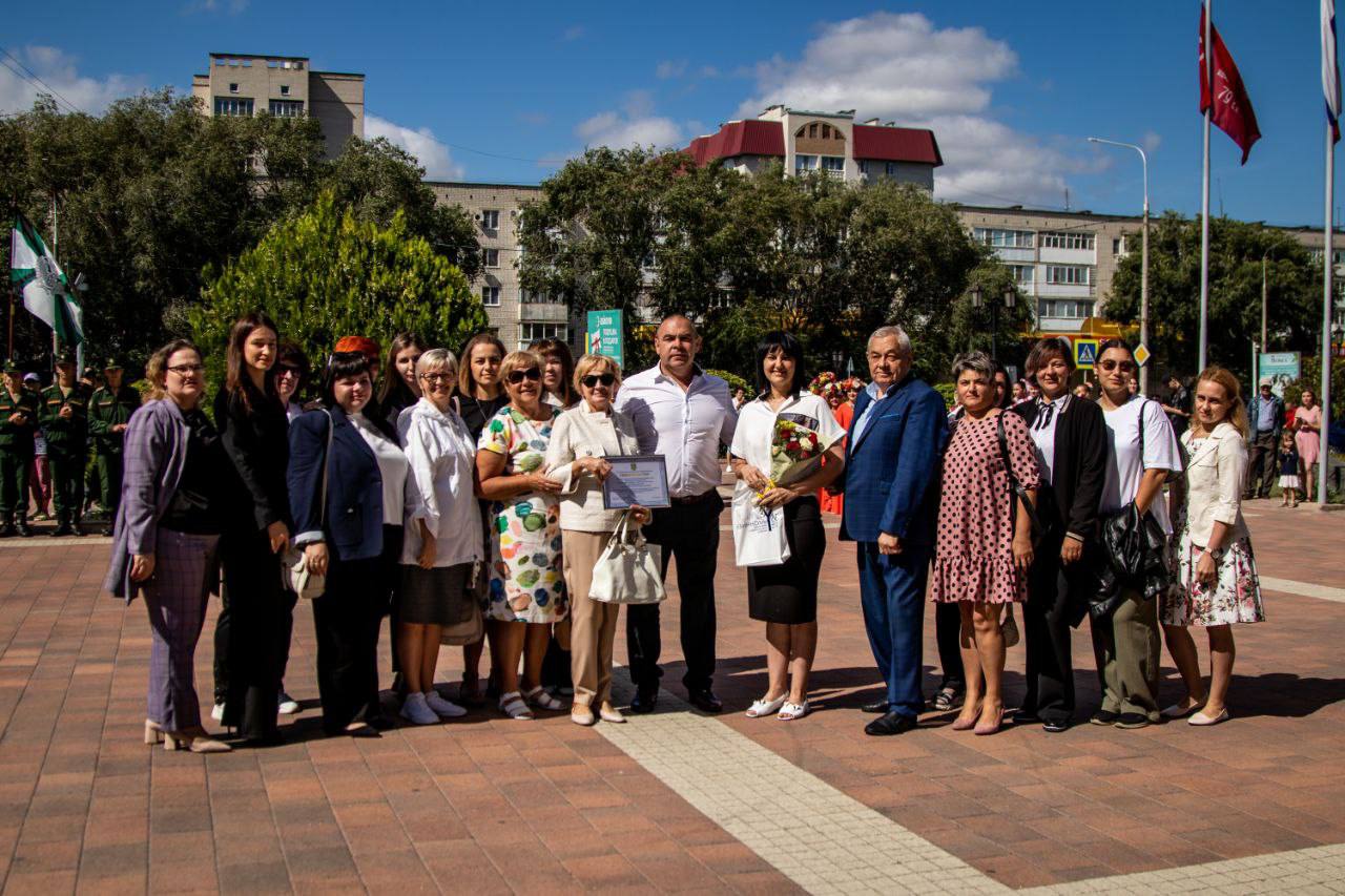 В День города в Невинномысске состоялась торжественная церемония награждения.