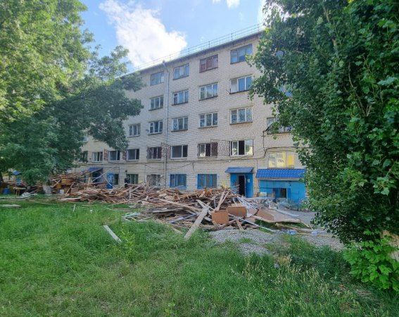 В общежитии Невинномысского химико-технологического колледжа начался ремонт.