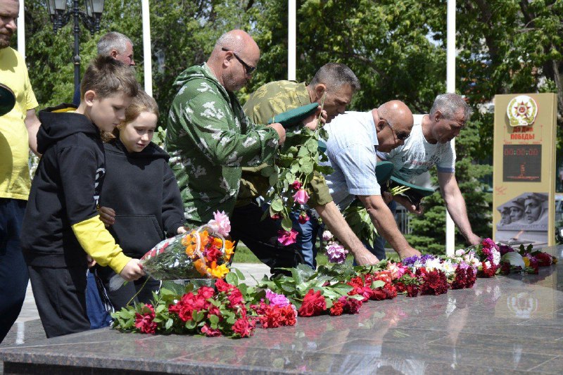 В Невинномысске отметили День пограничника.